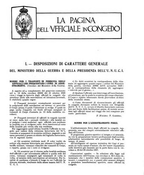 Esercito e nazione rivista per l'ufficiale italiano