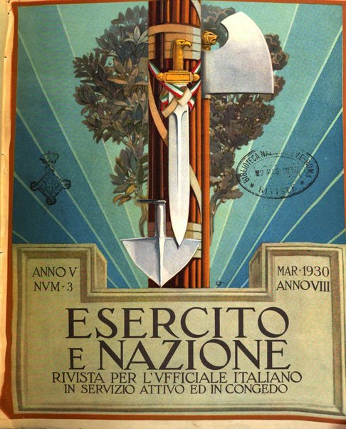 Esercito e nazione rivista per l'ufficiale italiano