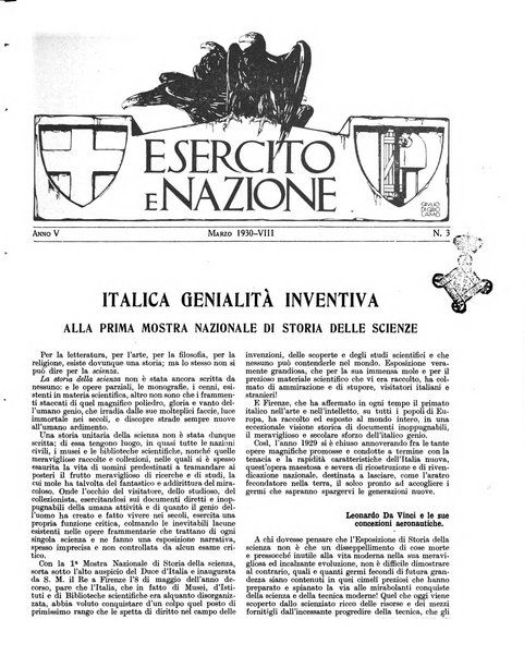 Esercito e nazione rivista per l'ufficiale italiano