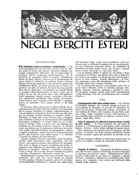 Esercito e nazione rivista per l'ufficiale italiano