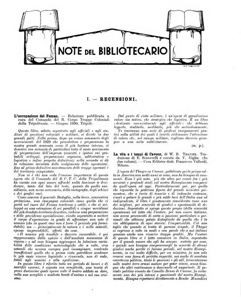 Esercito e nazione rivista per l'ufficiale italiano