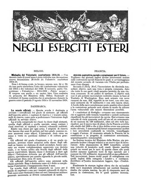 Esercito e nazione rivista per l'ufficiale italiano