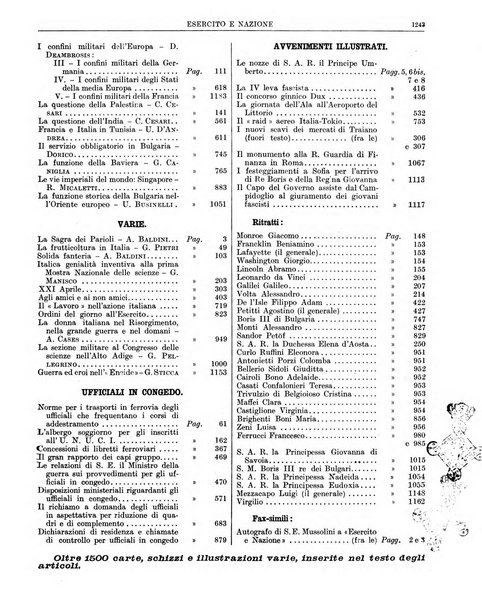 Esercito e nazione rivista per l'ufficiale italiano