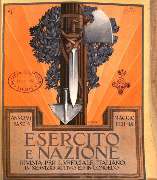 Esercito e nazione rivista per l'ufficiale italiano