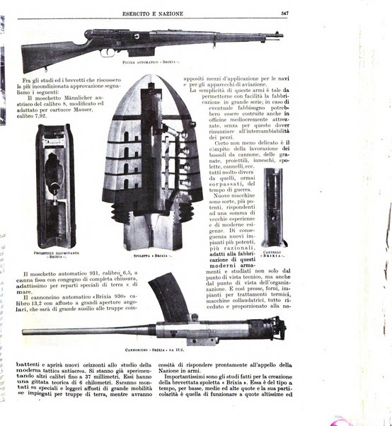 Esercito e nazione rivista per l'ufficiale italiano