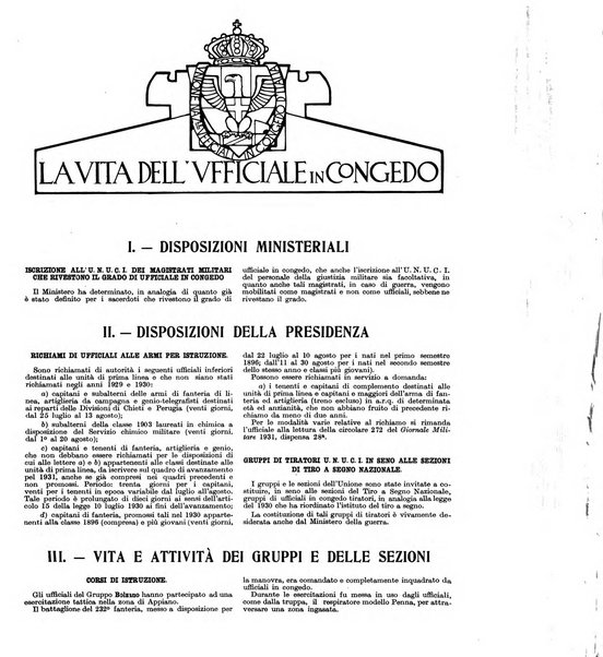 Esercito e nazione rivista per l'ufficiale italiano