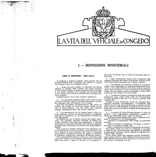 Esercito e nazione rivista per l'ufficiale italiano