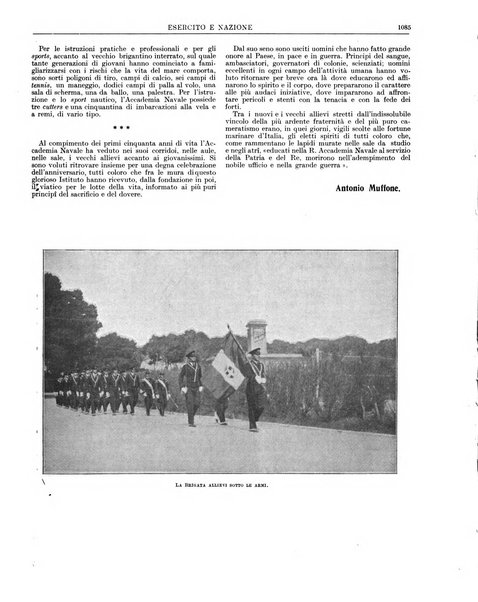 Esercito e nazione rivista per l'ufficiale italiano