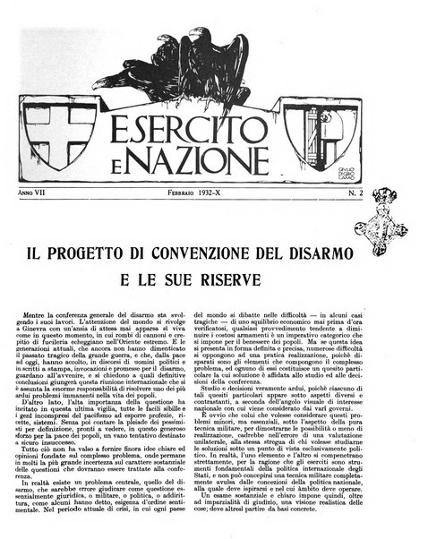 Esercito e nazione rivista per l'ufficiale italiano