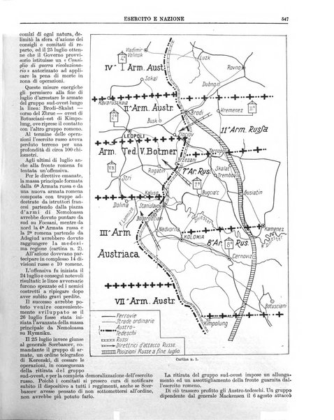 Esercito e nazione rivista per l'ufficiale italiano