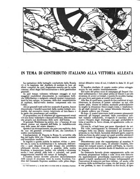 Esercito e nazione rivista per l'ufficiale italiano