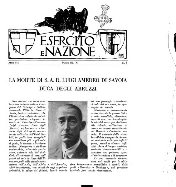 Esercito e nazione rivista per l'ufficiale italiano