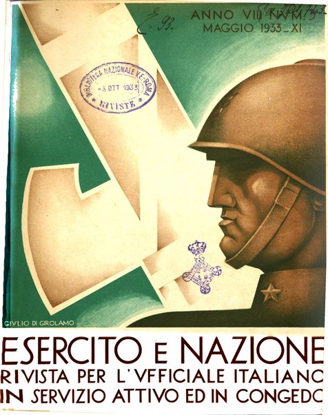 Esercito e nazione rivista per l'ufficiale italiano