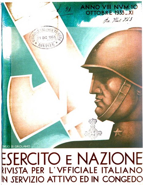Esercito e nazione rivista per l'ufficiale italiano