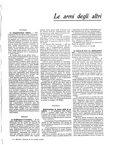 Esercito e nazione rivista per l'ufficiale italiano