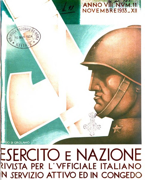 Esercito e nazione rivista per l'ufficiale italiano