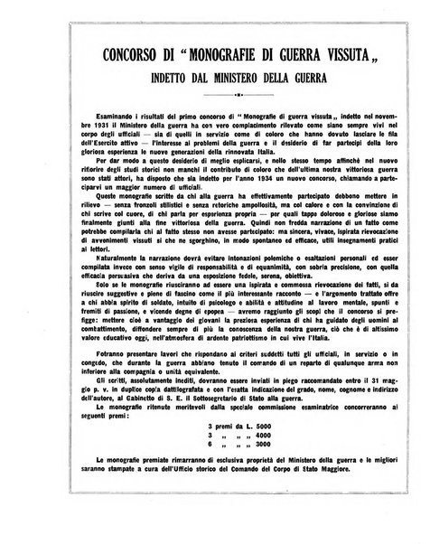 Esercito e nazione rivista per l'ufficiale italiano