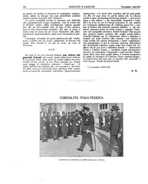 Esercito e nazione rivista per l'ufficiale italiano