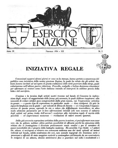 Esercito e nazione rivista per l'ufficiale italiano