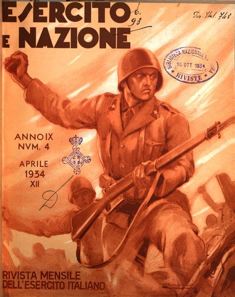 Esercito e nazione rivista per l'ufficiale italiano