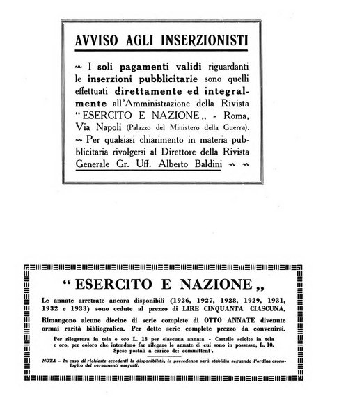 Esercito e nazione rivista per l'ufficiale italiano