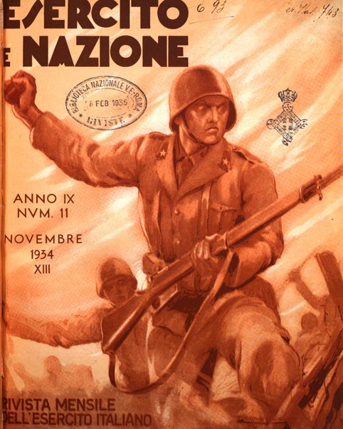 Esercito e nazione rivista per l'ufficiale italiano