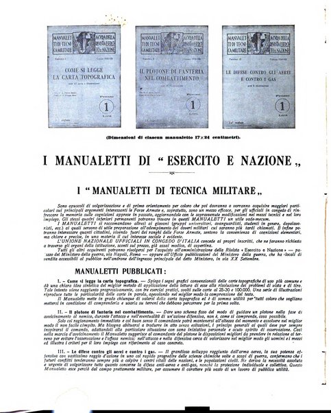 Esercito e nazione rivista per l'ufficiale italiano