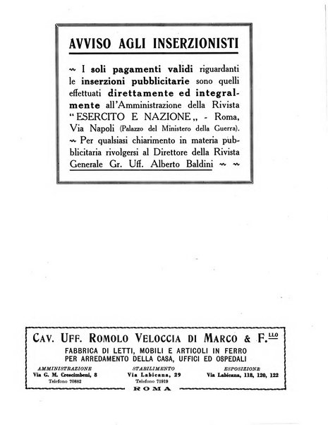 Esercito e nazione rivista per l'ufficiale italiano