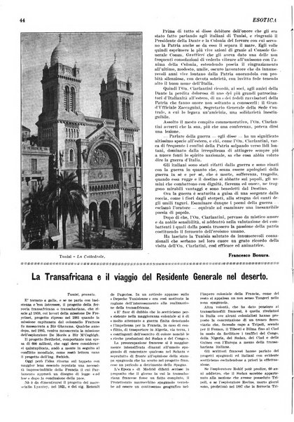 Esotica mensile di letteratura coloniale