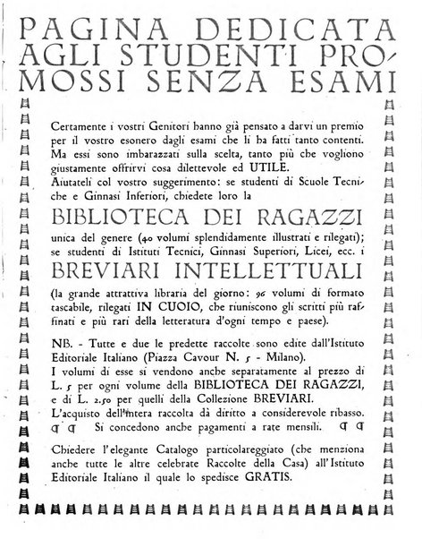 La fiamma verde rassegna mensile illustrata degli studenti di tutte le scuole medie d'Italia