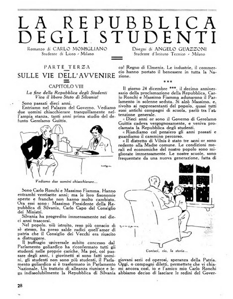 La fiamma verde rassegna mensile illustrata degli studenti di tutte le scuole medie d'Italia