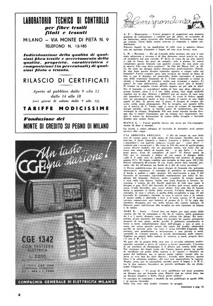 Fili rivista mensile dei lavori d'ago