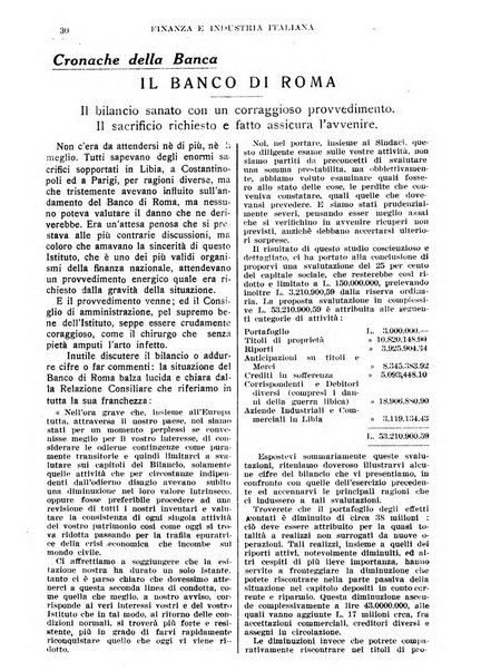 Finanza e industria italiana rassegna bimensile del movimento economico nazionale