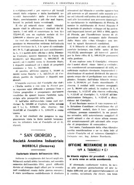 Finanza e industria italiana rassegna bimensile del movimento economico nazionale