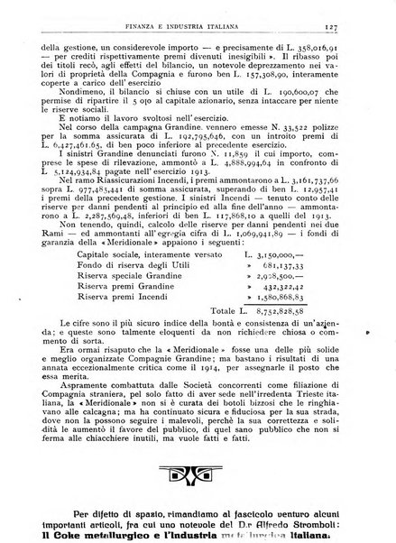 Finanza e industria italiana rassegna bimensile del movimento economico nazionale