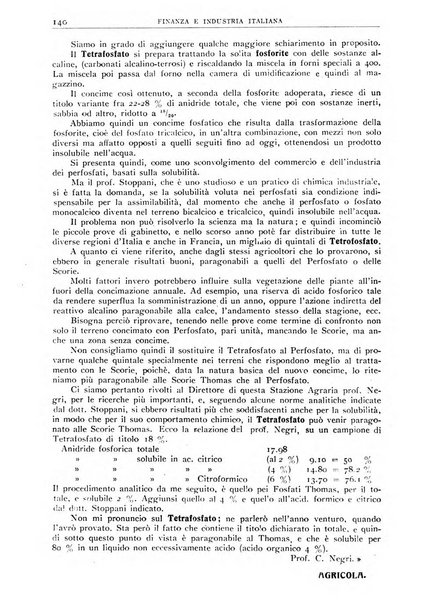 Finanza e industria italiana rassegna bimensile del movimento economico nazionale