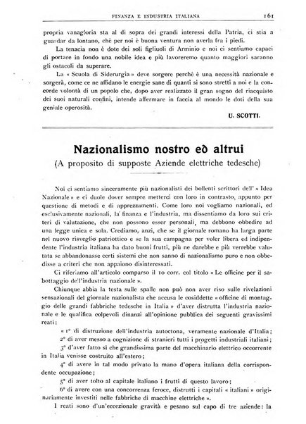 Finanza e industria italiana rassegna bimensile del movimento economico nazionale