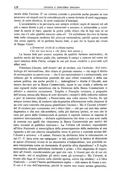 Finanza e industria italiana rassegna bimensile del movimento economico nazionale