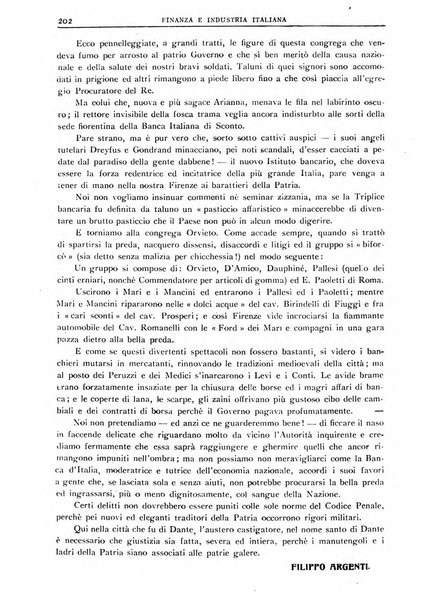 Finanza e industria italiana rassegna bimensile del movimento economico nazionale