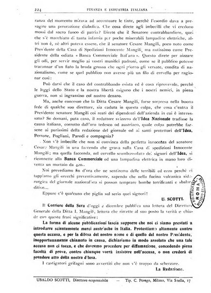 Finanza e industria italiana rassegna bimensile del movimento economico nazionale