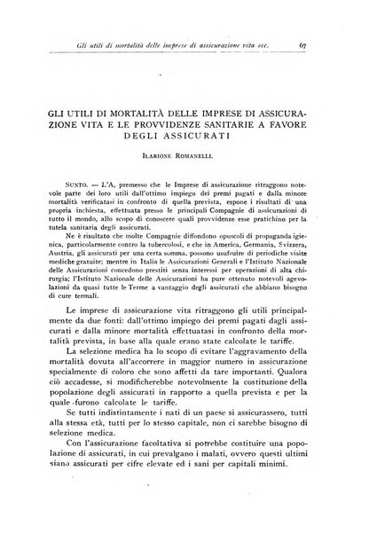 Giornale dell'Istituto italiano degli attuari