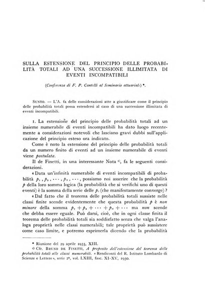 Giornale dell'Istituto italiano degli attuari