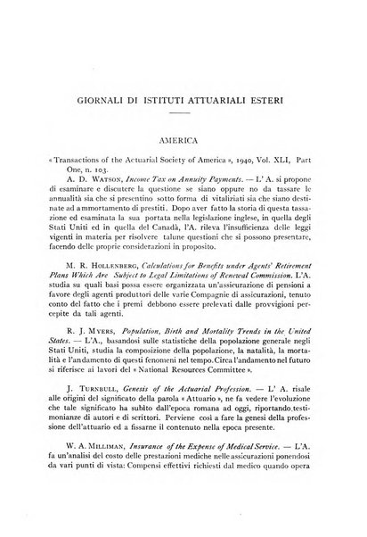 Giornale dell'Istituto italiano degli attuari