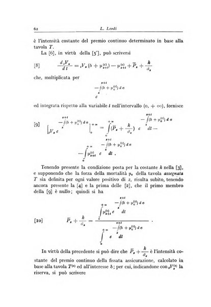 Giornale dell'Istituto italiano degli attuari