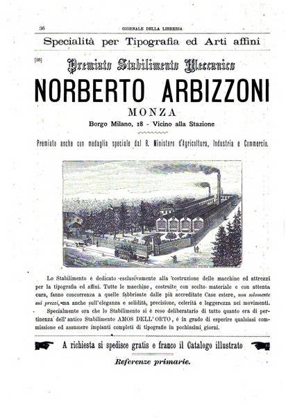 Giornale della libreria della tipografia e delle arti e industrie affini supplemento alla Bibliografia italiana, pubblicato dall'Associazione tipografico-libraria italiana