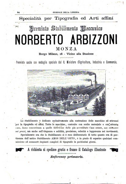 Giornale della libreria della tipografia e delle arti e industrie affini supplemento alla Bibliografia italiana, pubblicato dall'Associazione tipografico-libraria italiana