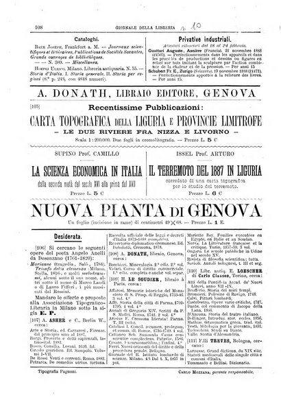 Giornale della libreria della tipografia e delle arti e industrie affini supplemento alla Bibliografia italiana, pubblicato dall'Associazione tipografico-libraria italiana