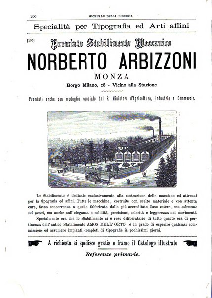 Giornale della libreria della tipografia e delle arti e industrie affini supplemento alla Bibliografia italiana, pubblicato dall'Associazione tipografico-libraria italiana