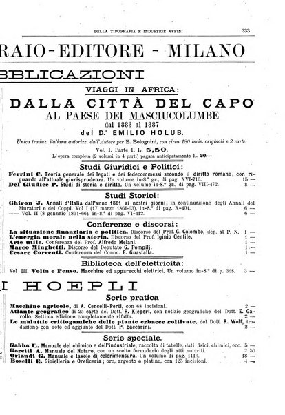 Giornale della libreria della tipografia e delle arti e industrie affini supplemento alla Bibliografia italiana, pubblicato dall'Associazione tipografico-libraria italiana