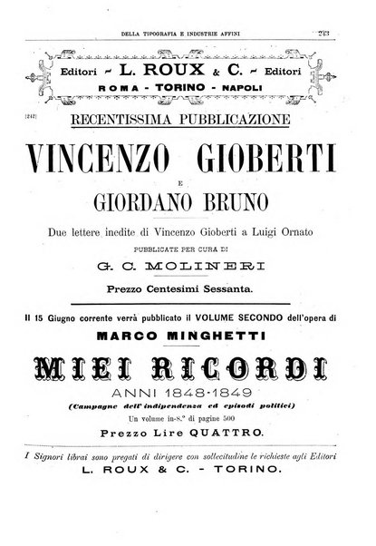 Giornale della libreria della tipografia e delle arti e industrie affini supplemento alla Bibliografia italiana, pubblicato dall'Associazione tipografico-libraria italiana